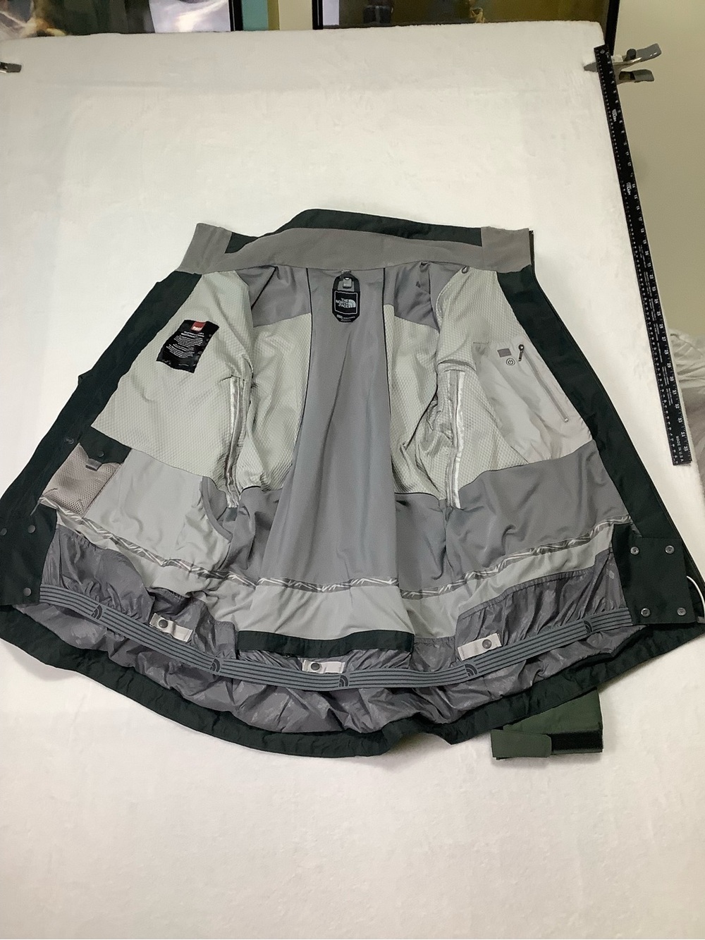 The North Face TNF Free Thinker Steep Series Ski Jacket Sz XL Green Gore Tex Pro - Picture 9 of 14